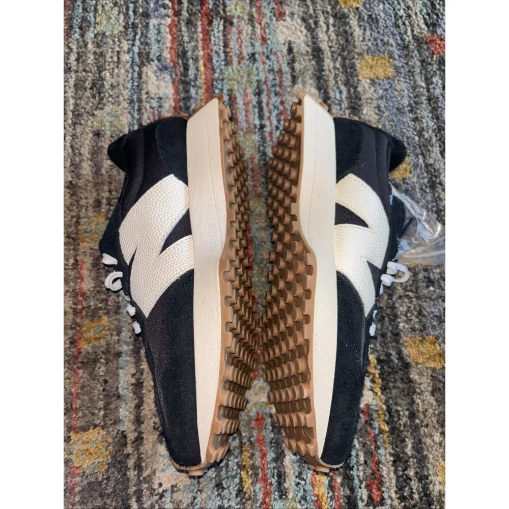 Black and White Women's Sneakers - Stylish Everyday Comfort - Picture 7 of 9